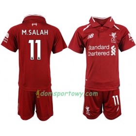 Koszulka Liverpool M.SALAH 11 Dziecięcy Domowe Koszulki Piłkarskie 2018-2019 Krótki Rękaw